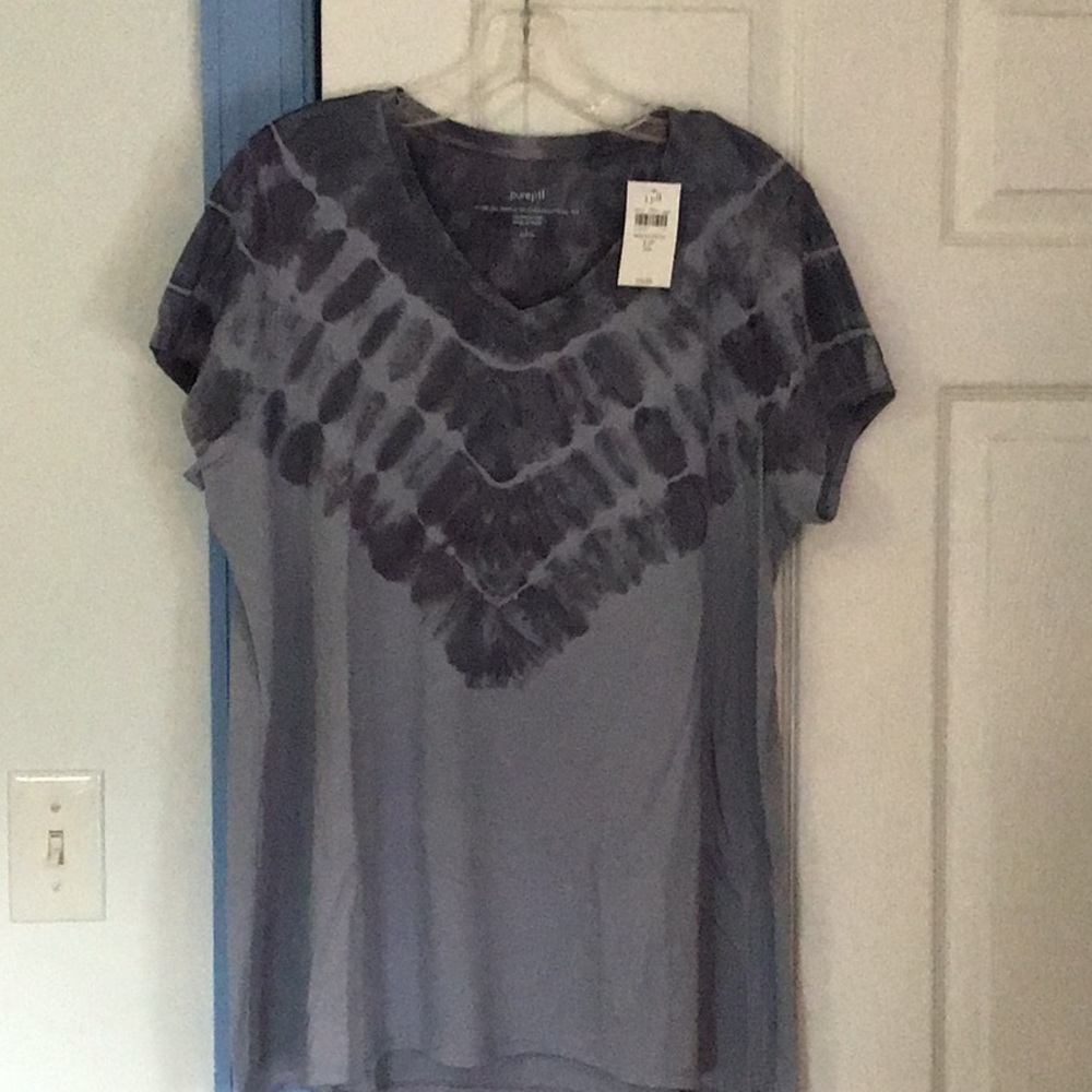 J.Jill Tye Died Elliptical Tee